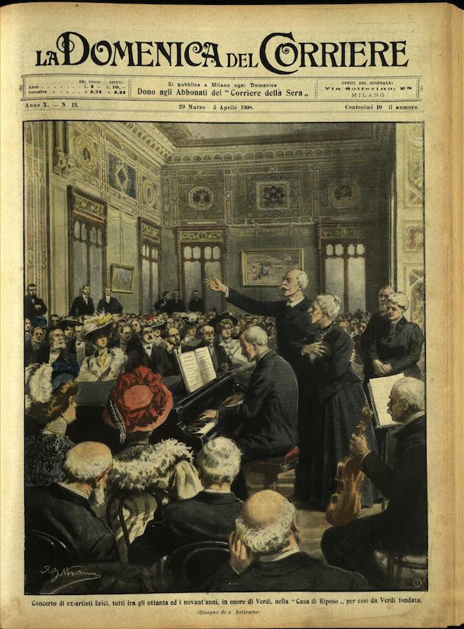 LA DOMENICA DEL CORRIERE. 29 Marzo - 5 marzo 1908. …