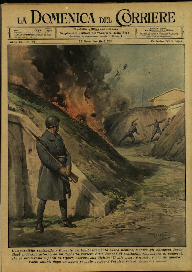 LA DOMENICA DEL CORRIERE. 29 Novembre 1942. Anno XLIV - …