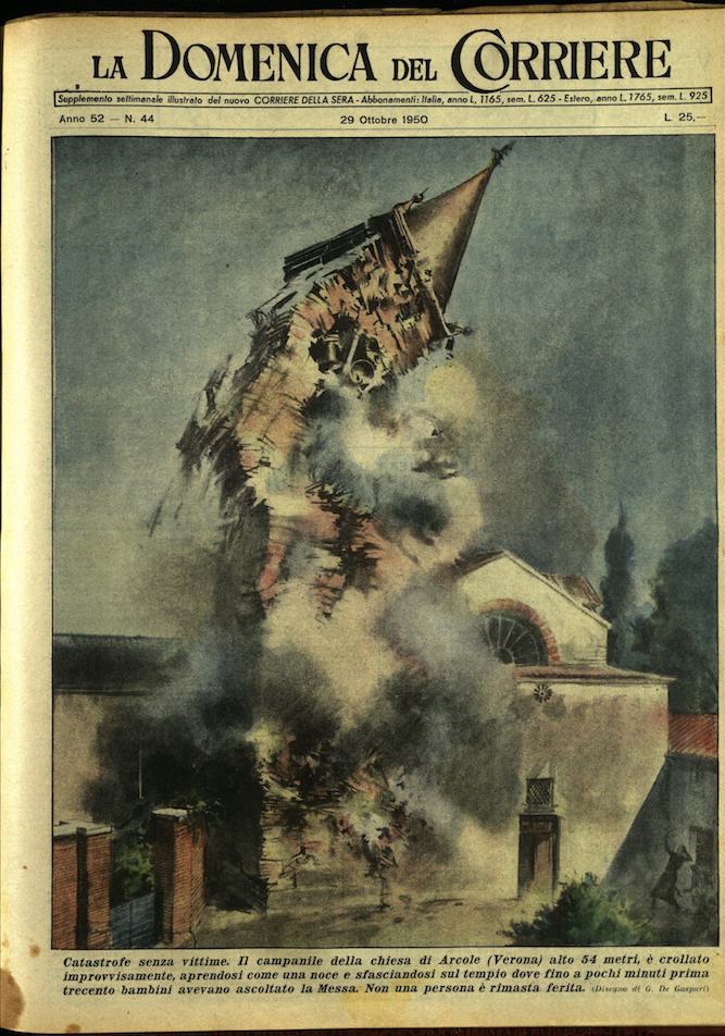 LA DOMENICA DEL CORRIERE. 29 ottobre 1950. Anno LII - …