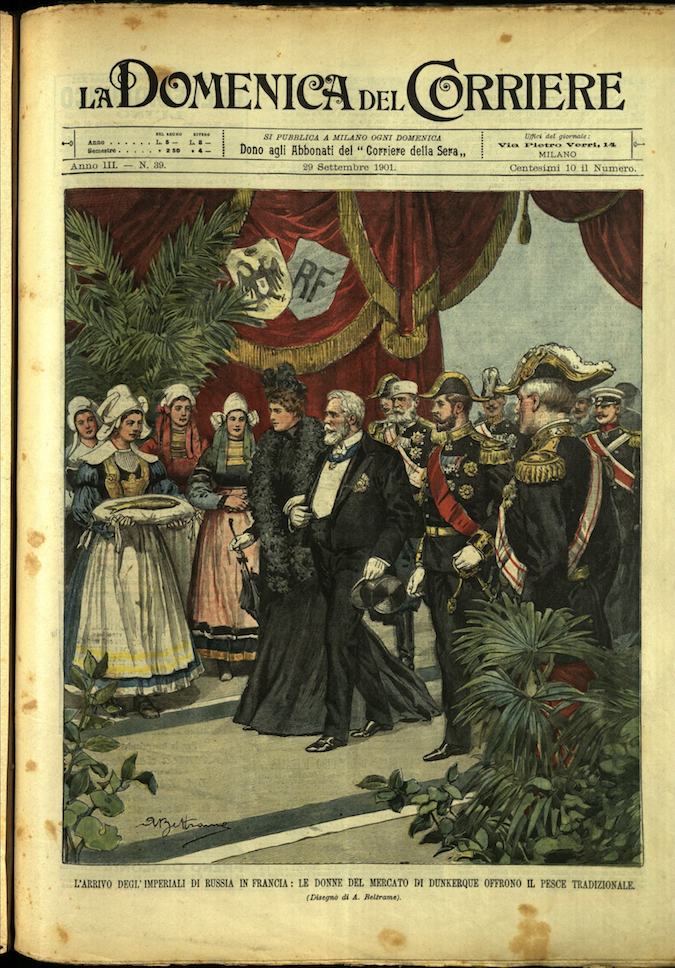 LA DOMENICA DEL CORRIERE 29 Settembre 1901 Anno III - …