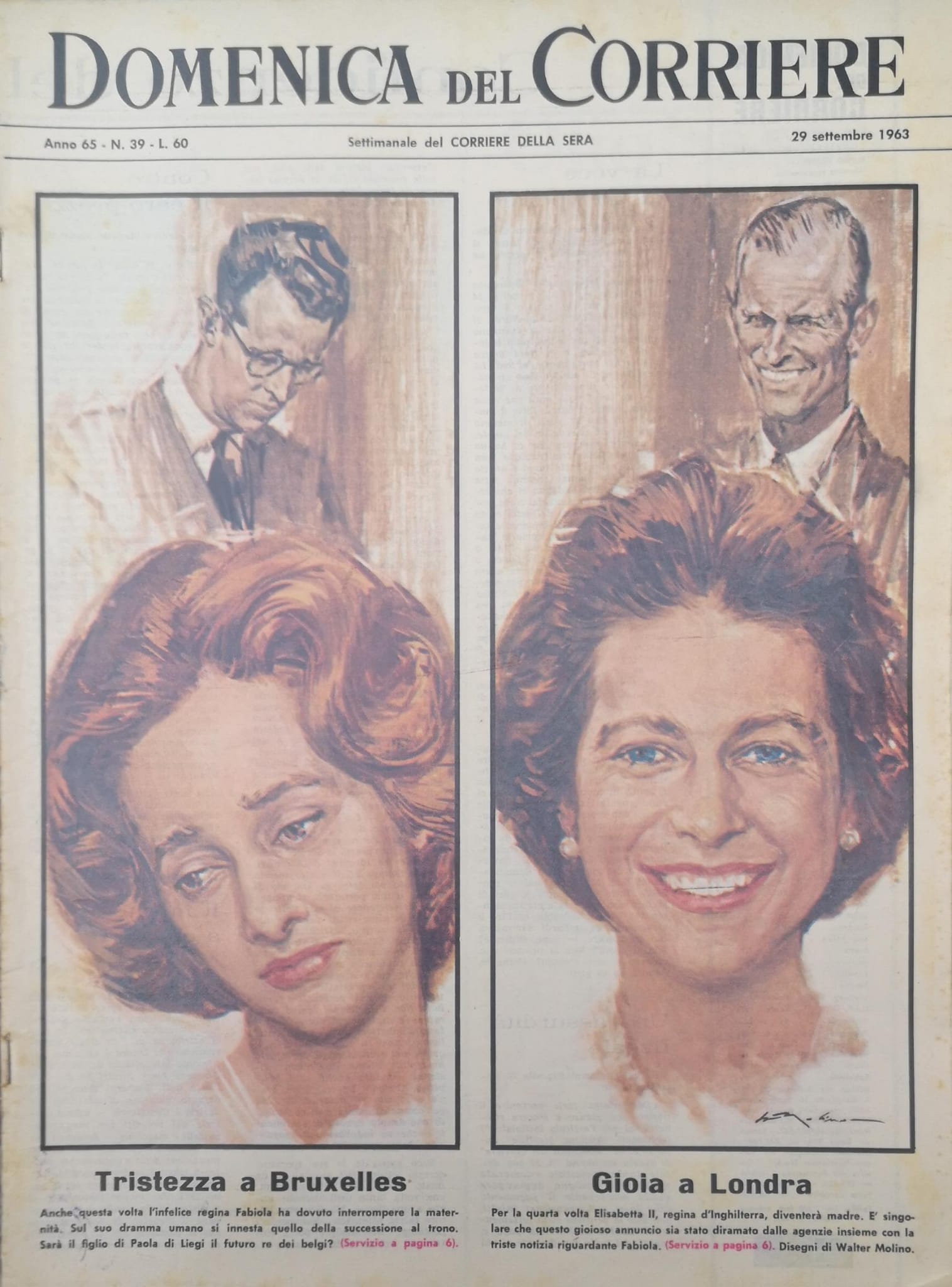 LA DOMENICA DEL CORRIERE 29 Settembre 1963 Anno 65 - …