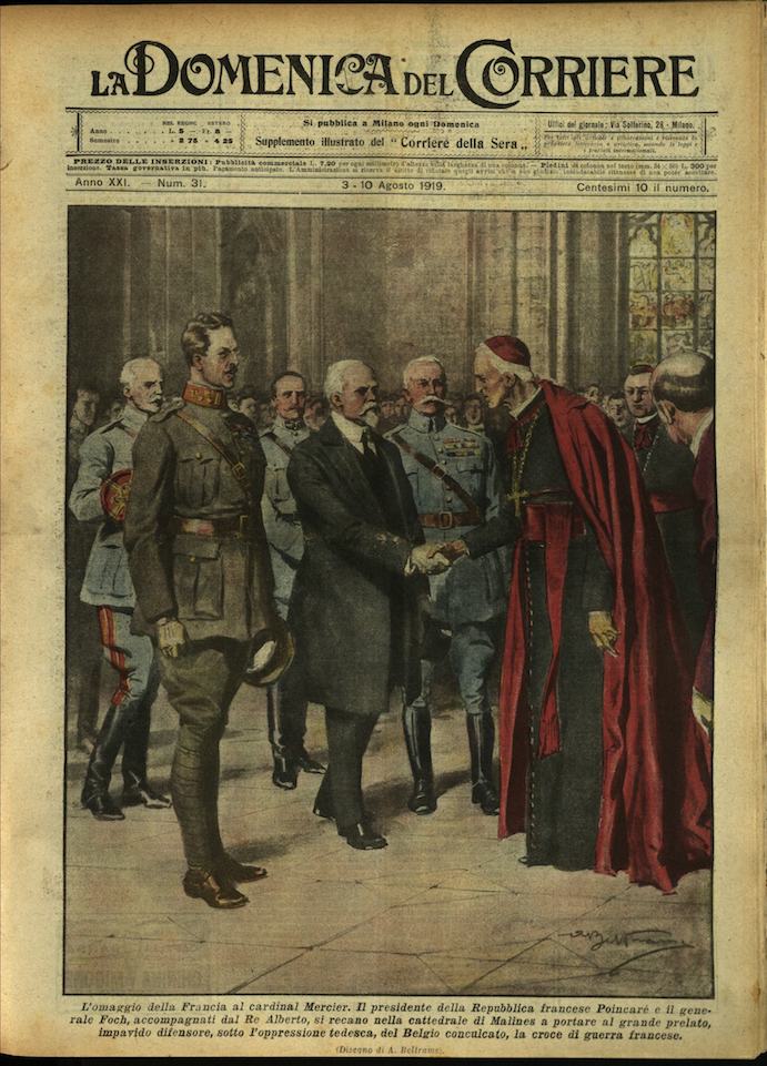 LA DOMENICA DEL CORRIERE. 3 - 10 agosto 1919. Anno …