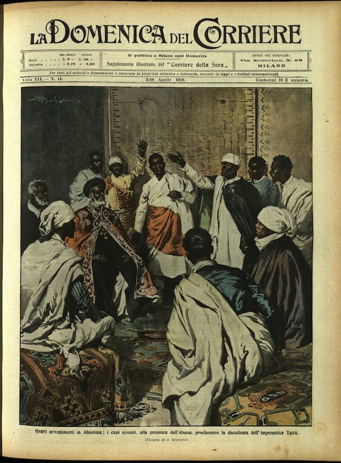 LA DOMENICA DEL CORRIERE 3 - 10 Aprile 1910 Anno …