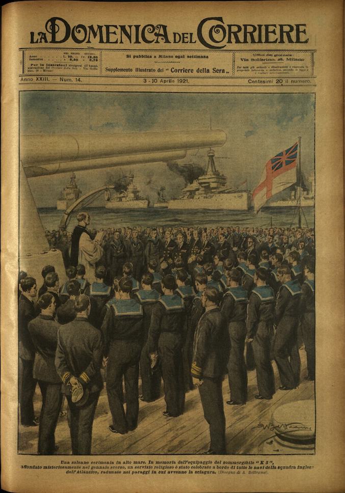 LA DOMENICA DEL CORRIERE. 3 - 10 aprile 1921. Anno …