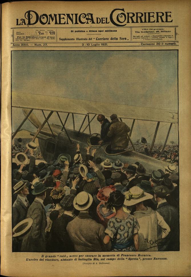 LA DOMENICA DEL CORRIERE. 3 - 10 Luglio 1921. Anno …