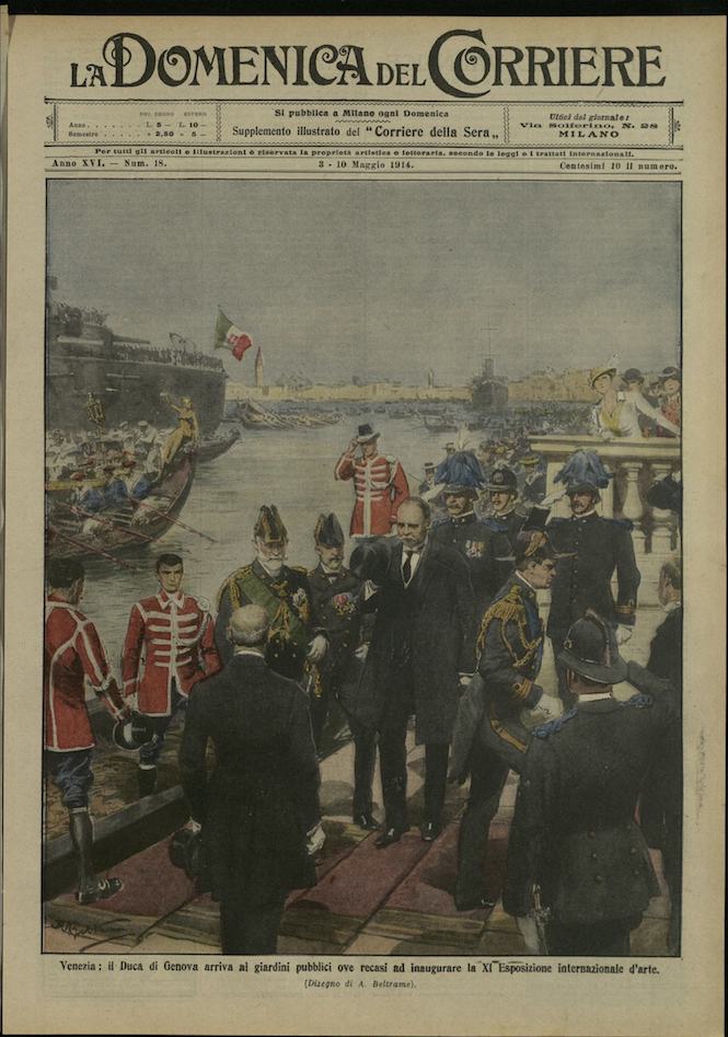 LA DOMENICA DEL CORRIERE. 3 - 10 Maggio 1914. Anno …