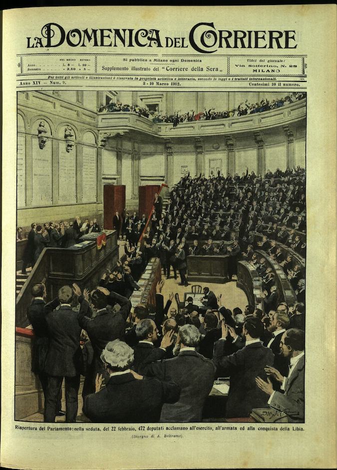 LA DOMENICA DEL CORRIERE. 3 - 10 marzo 1912. Anno …