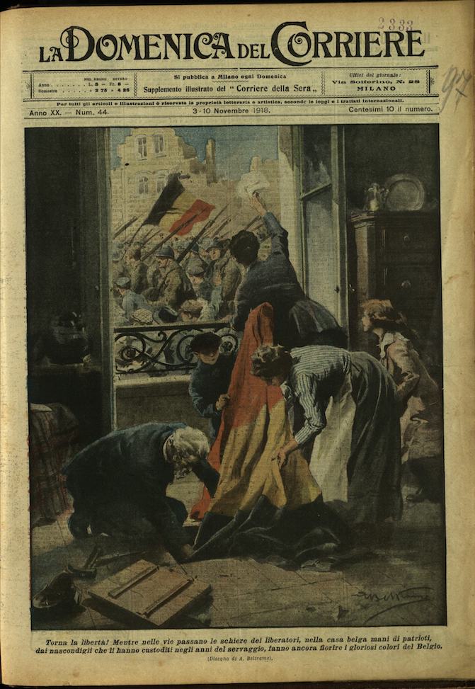 LA DOMENICA DEL CORRIERE. 3 - 10 novembre 1918. Anno …