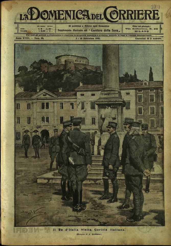 LA DOMENICA DEL CORRIERE. 3 - 10 settembre 1916. Anno …
