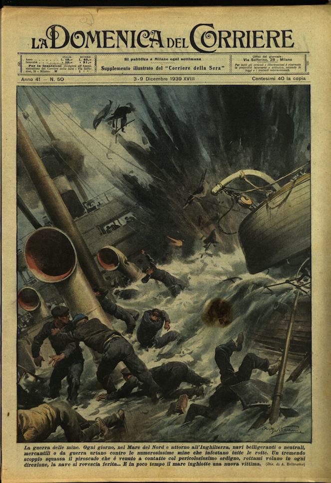 LA DOMENICA DEL CORRIERE 3 - 9 dicembre 1939 Anno …