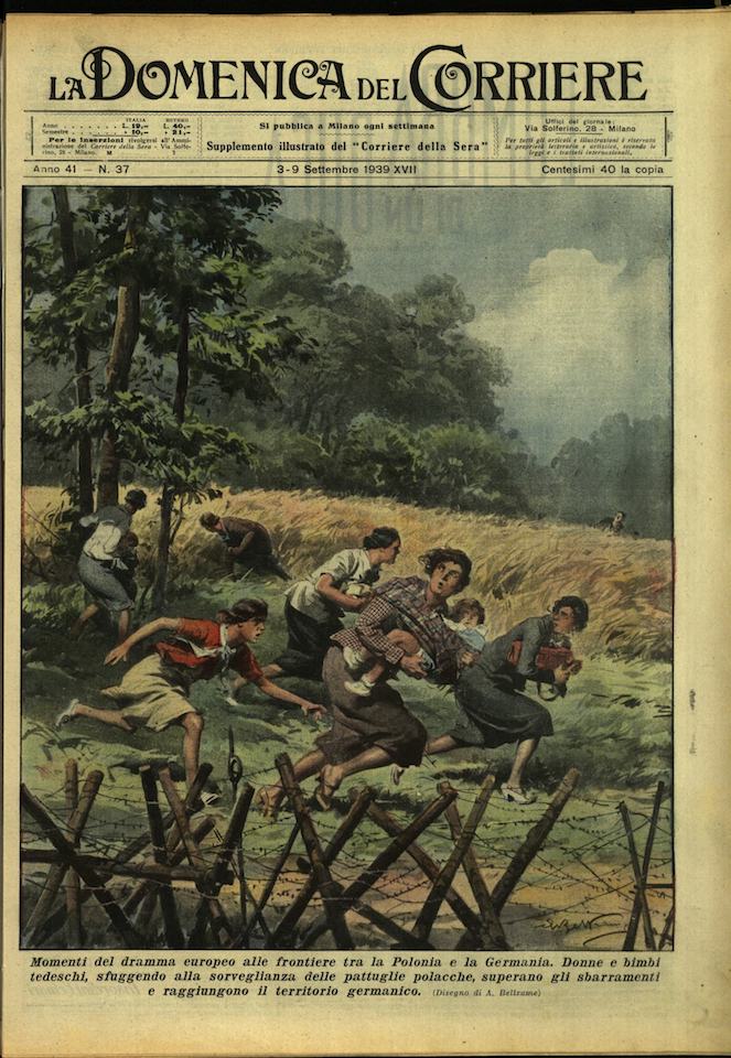 LA DOMENICA DEL CORRIERE 3 - 9 settembre 1939 Anno …
