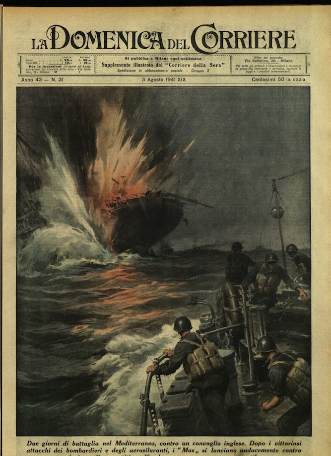 LA DOMENICA DEL CORRIERE. 3 agosto 1941. Anno XLIII - …