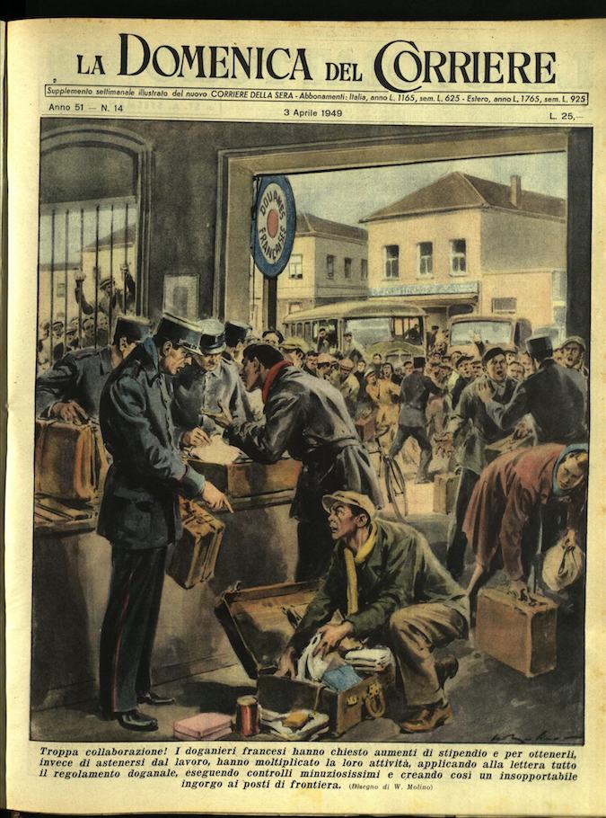 LA DOMENICA DEL CORRIERE. 3 aprile 1949. Anno LI - …