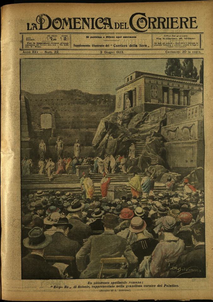 LA DOMENICA DEL CORRIERE. 3 giugno 1923. Anno XXV - …