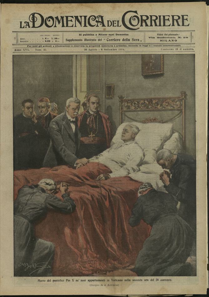 LA DOMENICA DEL CORRIERE. 30 Agosto - 6 settembre 1914. …
