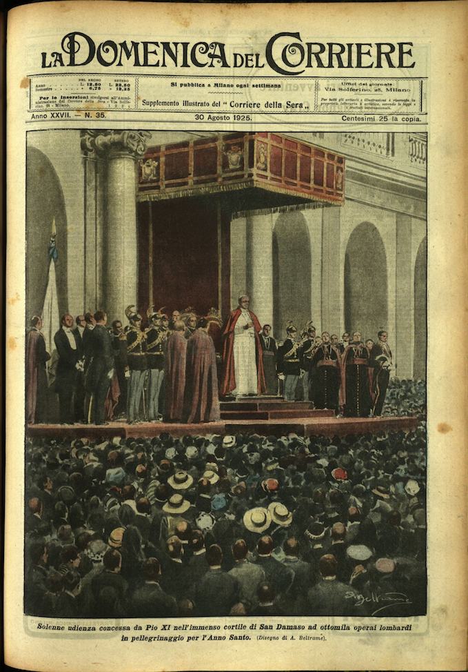 LA DOMENICA DEL CORRIERE. 30 Agosto 1925. Anno XXVII - …
