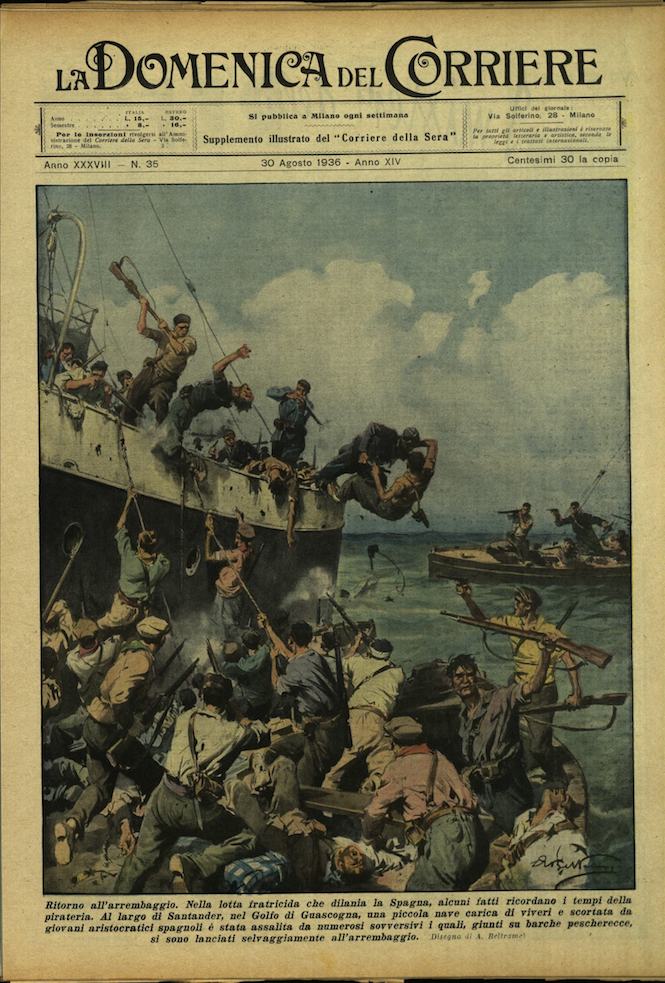 LA DOMENICA DEL CORRIERE 30 Agosto 1936 Anno XXXVIII - …