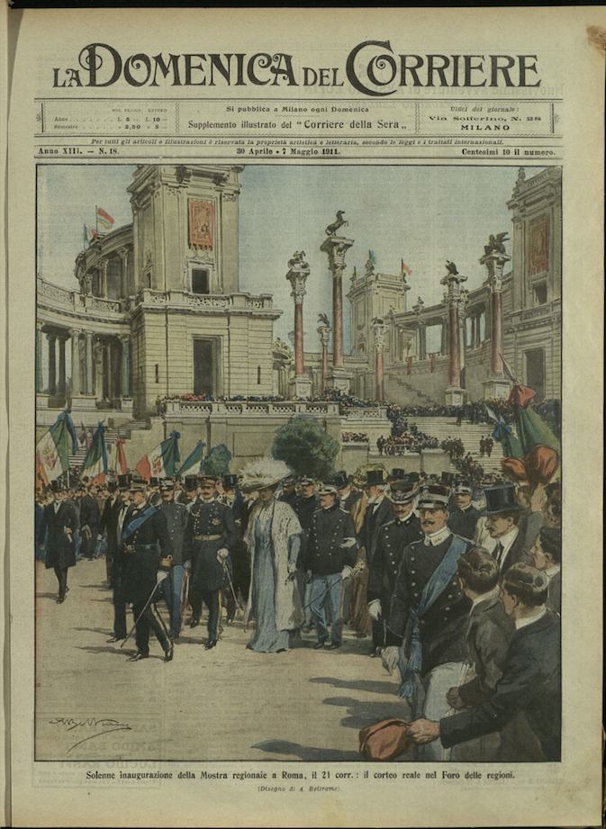 LA DOMENICA DEL CORRIERE. 30 Aprile - 7 maggio 1911 …
