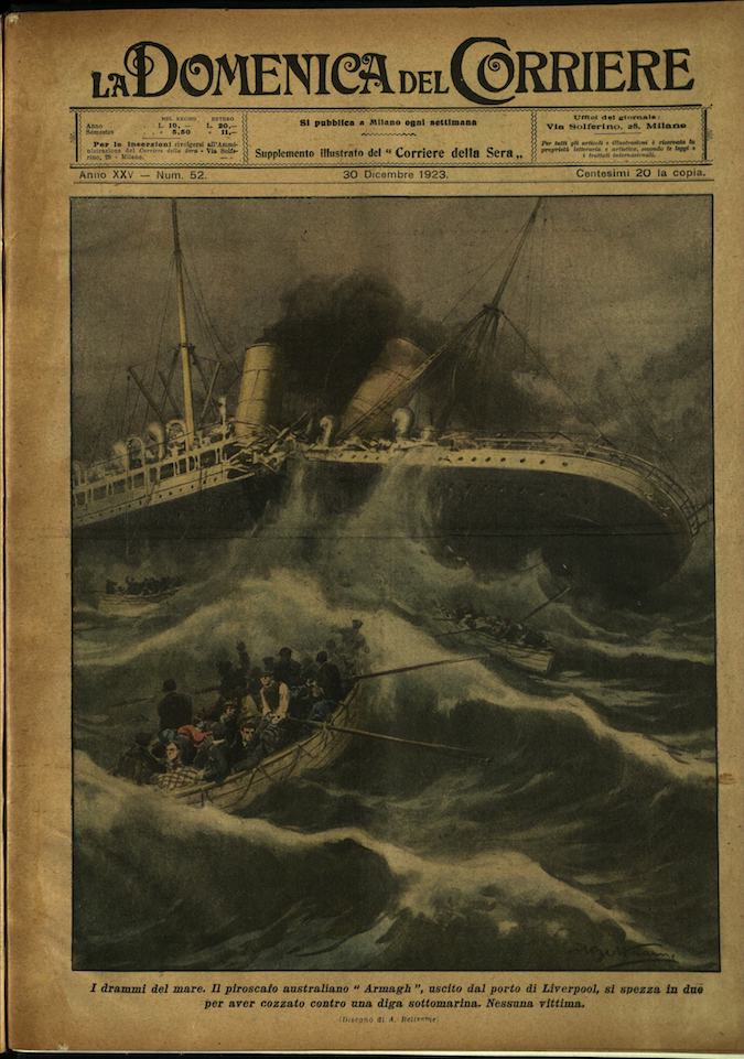 LA DOMENICA DEL CORRIERE 30 dicembre 1923 Anno XXV - …