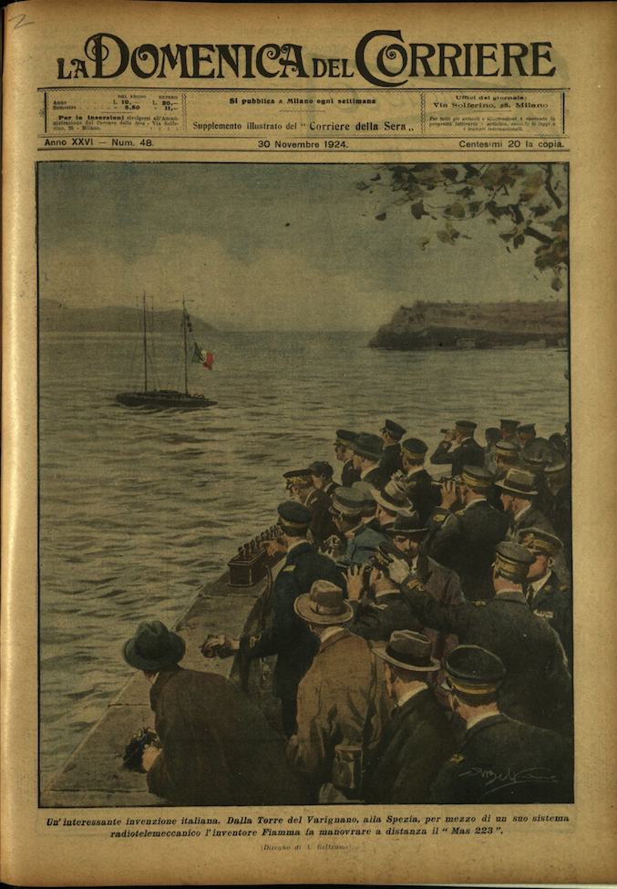 LA DOMENICA DEL CORRIERE. 30 Novembre 1924. Anno XXVI - …