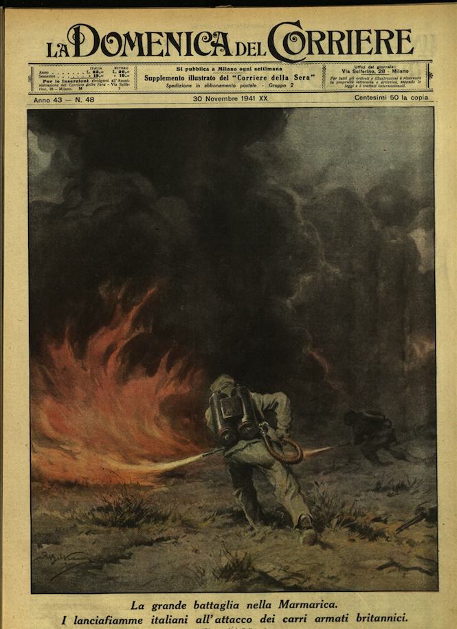 LA DOMENICA DEL CORRIERE. 30 novembre 1941. Anno XLIII - …
