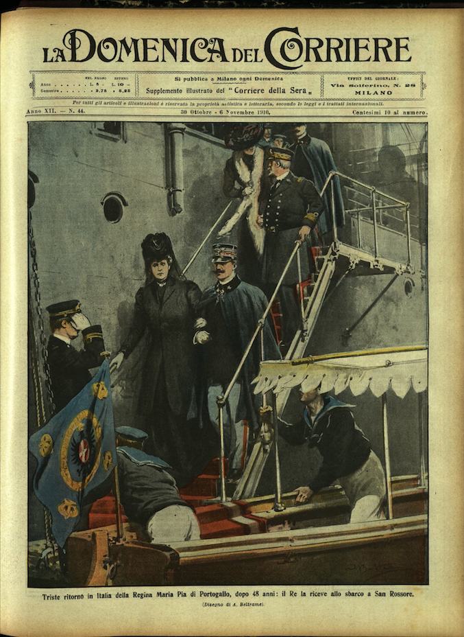 LA DOMENICA DEL CORRIERE. 30 Ottobre - 6 novembre 1910. …