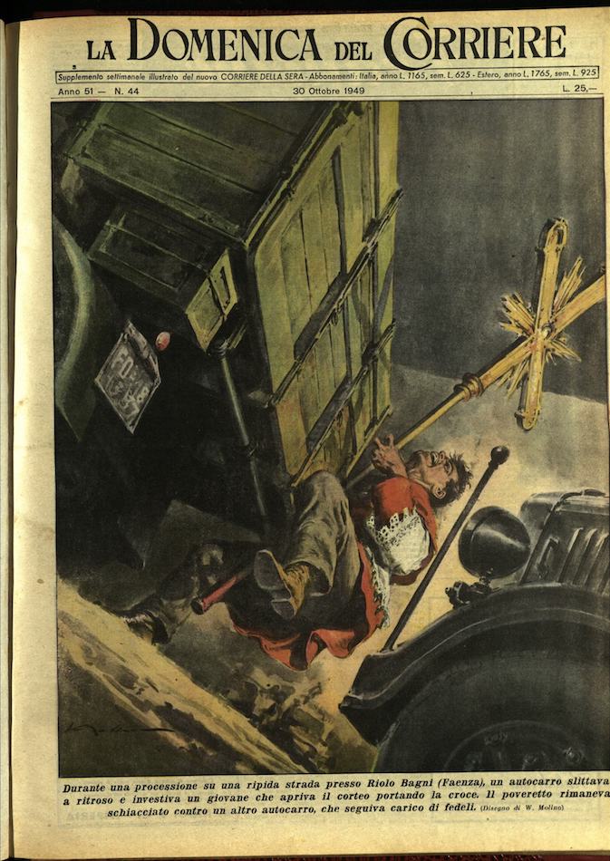 LA DOMENICA DEL CORRIERE. 30 ottobre 1949. Anno LI - …