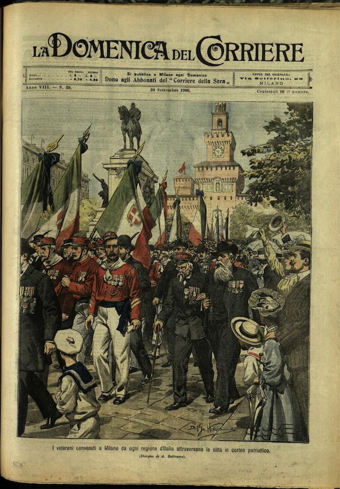 LA DOMENICA DEL CORRIERE. 30 Settembre 1906. Anno VIII - …