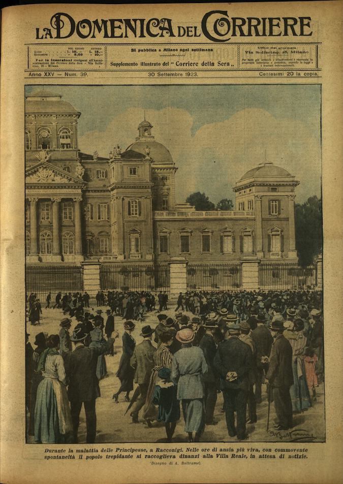 LA DOMENICA DEL CORRIERE. 30 settembre 1923. Anno XXV - …