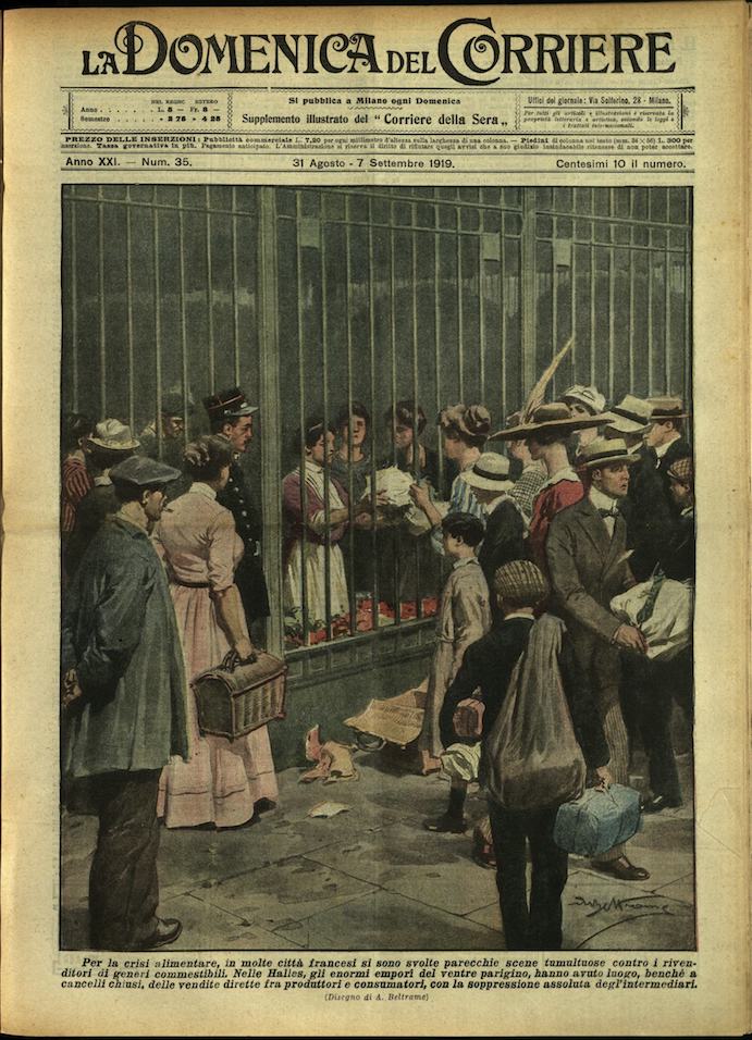 LA DOMENICA DEL CORRIERE. 31 agosto - 7 settembre 1919. …