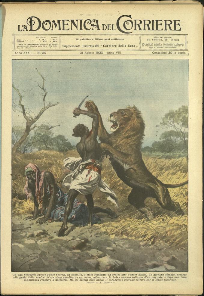 LA DOMENICA DEL CORRIERE 31 Agosto 1930 Anno XXXII - …