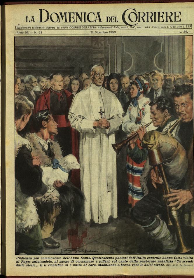 LA DOMENICA DEL CORRIERE. 31 Dicembre 1950. Anno LII - …