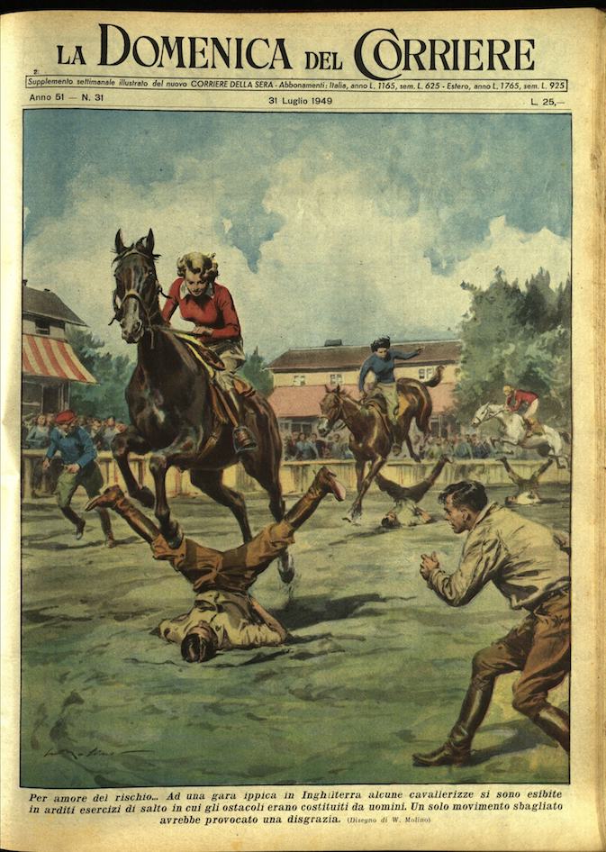 LA DOMENICA DEL CORRIERE. 31 luglio 1949. Anno LI - …