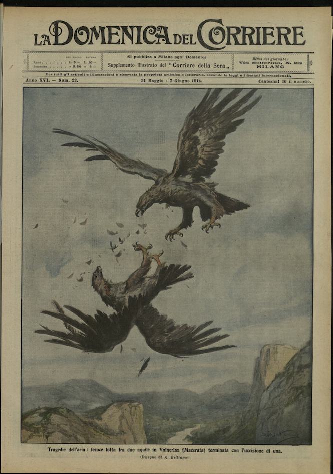 LA DOMENICA DEL CORRIERE. 31 Maggio - 7 giugno 1914. …