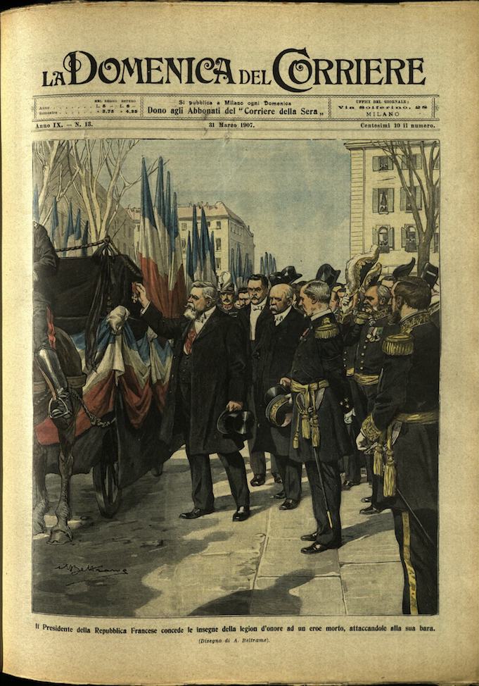 LA DOMENICA DEL CORRIERE. 31 Marzo 1907. Anno IX - …