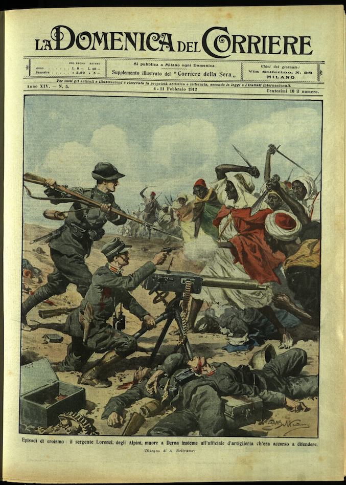 LA DOMENICA DEL CORRIERE. 4 - 11 febbraio 1912. Anno …