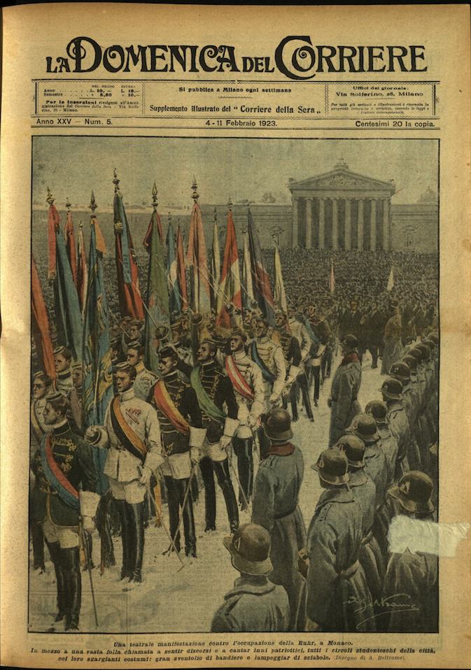 LA DOMENICA DEL CORRIERE. 4 - 11 febbraio 1923. Anno …