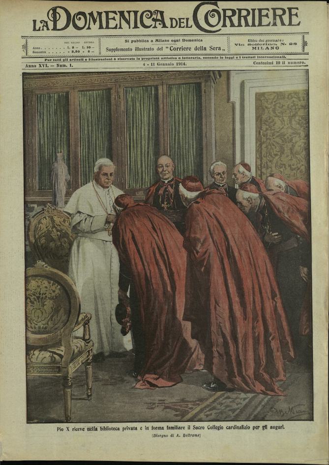 LA DOMENICA DEL CORRIERE. 4 - 11 Gennaio 1914. Anno …