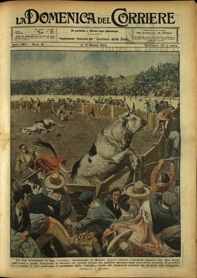 LA DOMENICA DEL CORRIERE. 4 - 11 marzo 1923. Anno …