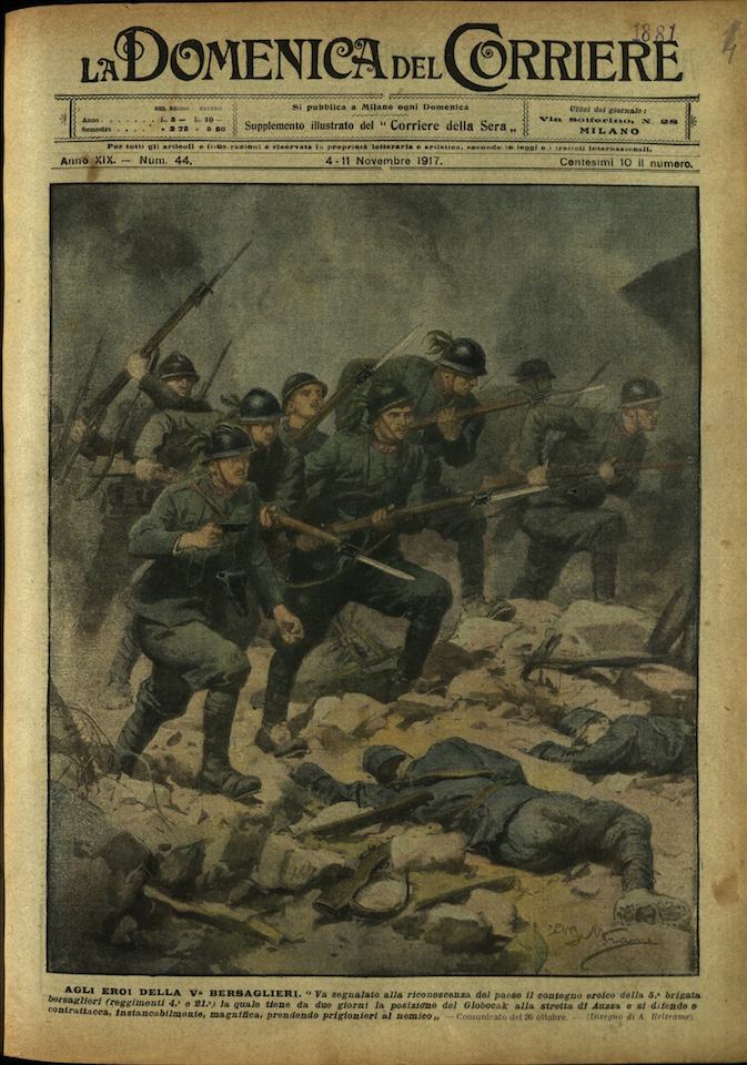 LA DOMENICA DEL CORRIERE. 4 - 11 novembre 1917. Anno …