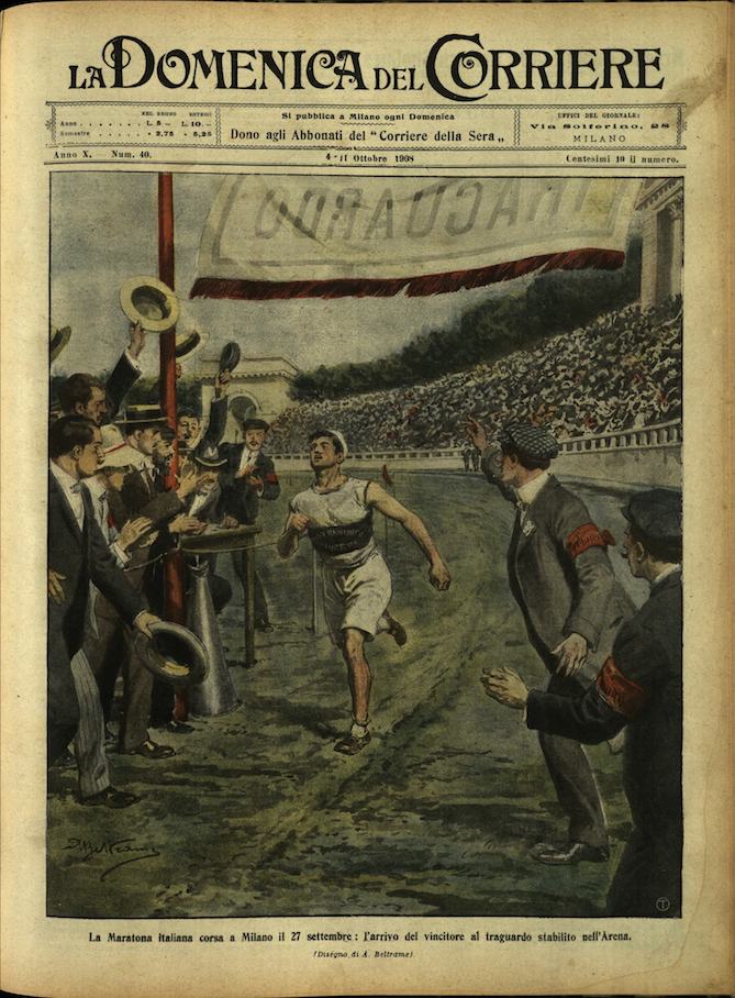 LA DOMENICA DEL CORRIERE. 4 - 11 Ottobre 1908. Anno …