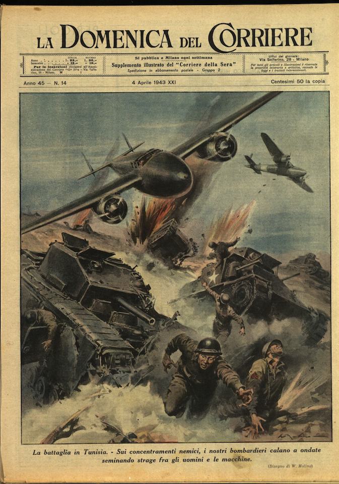 LA DOMENICA DEL CORRIERE 4 aprile 1943 Anno XLV - …