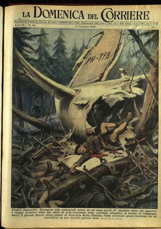 LA DOMENICA DEL CORRIERE. 4 Dicembre 1949. Anno LI - …