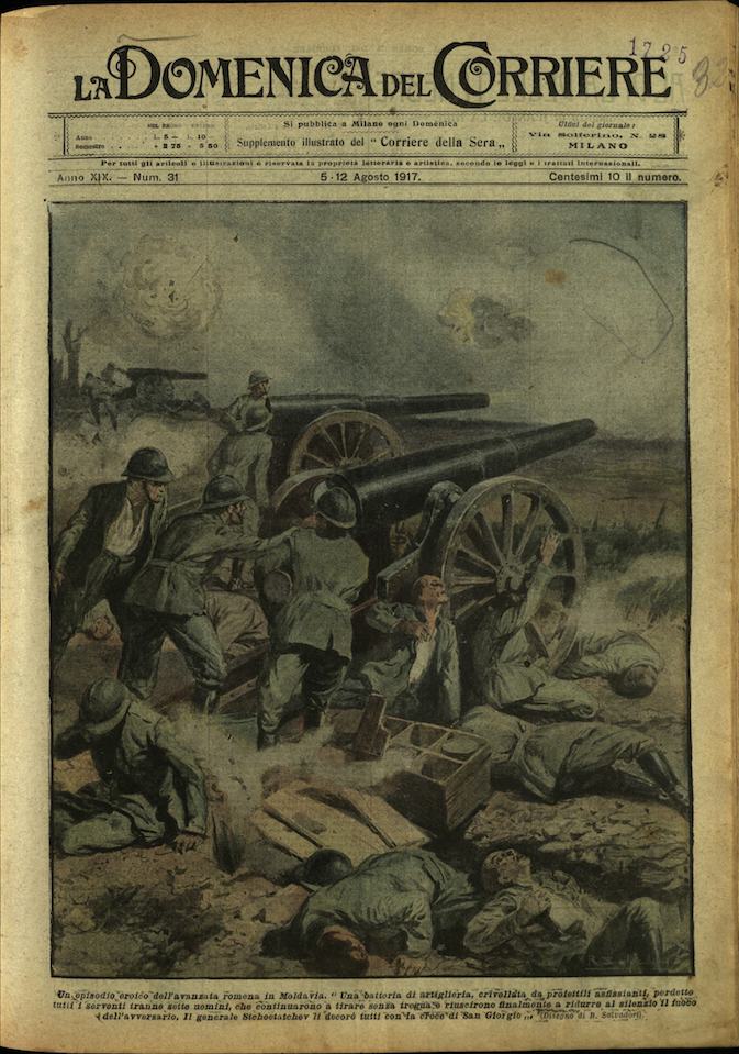 LA DOMENICA DEL CORRIERE. 5 - 12 agosto 1917. Anno …