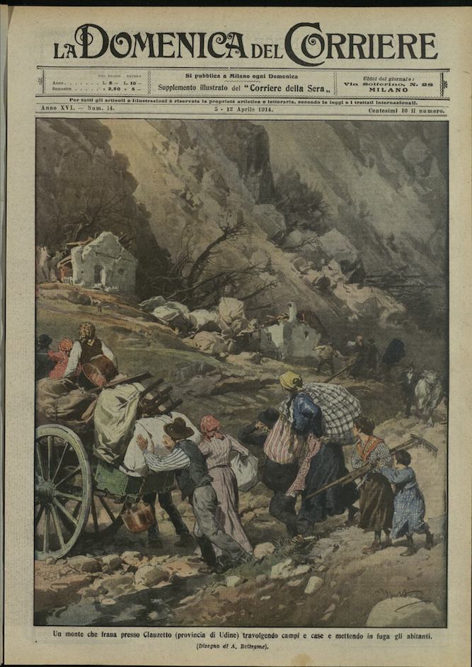LA DOMENICA DEL CORRIERE. 5 - 12 Aprile 1914. Anno …