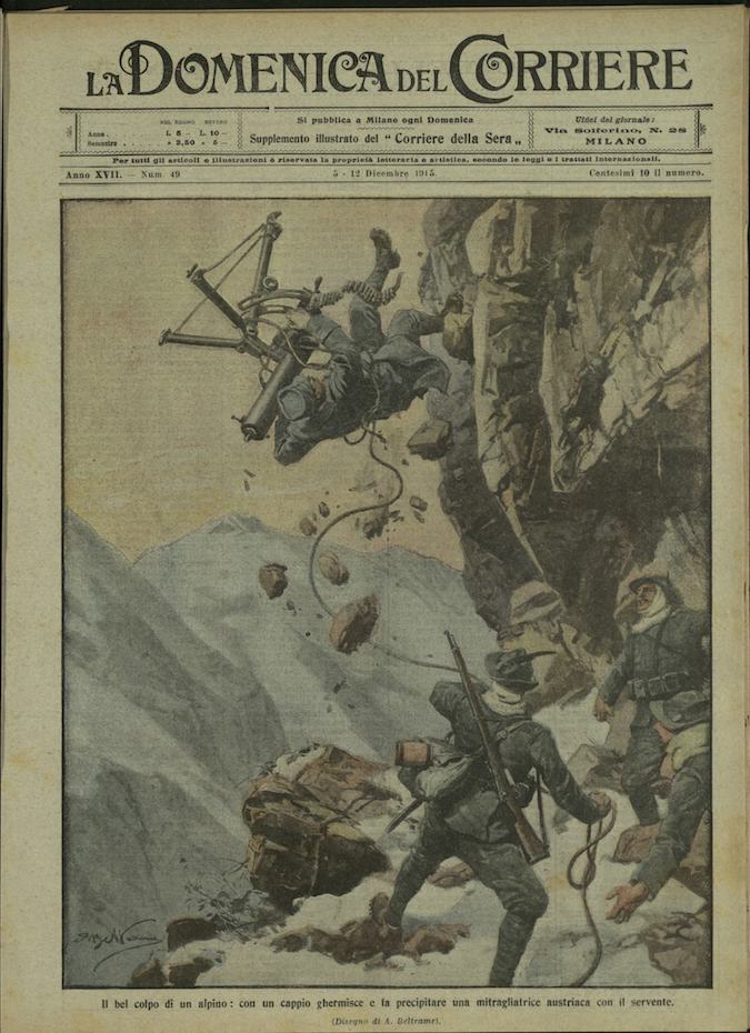 LA DOMENICA DEL CORRIERE. 5 - 12 Dicembre 1915. Anno …