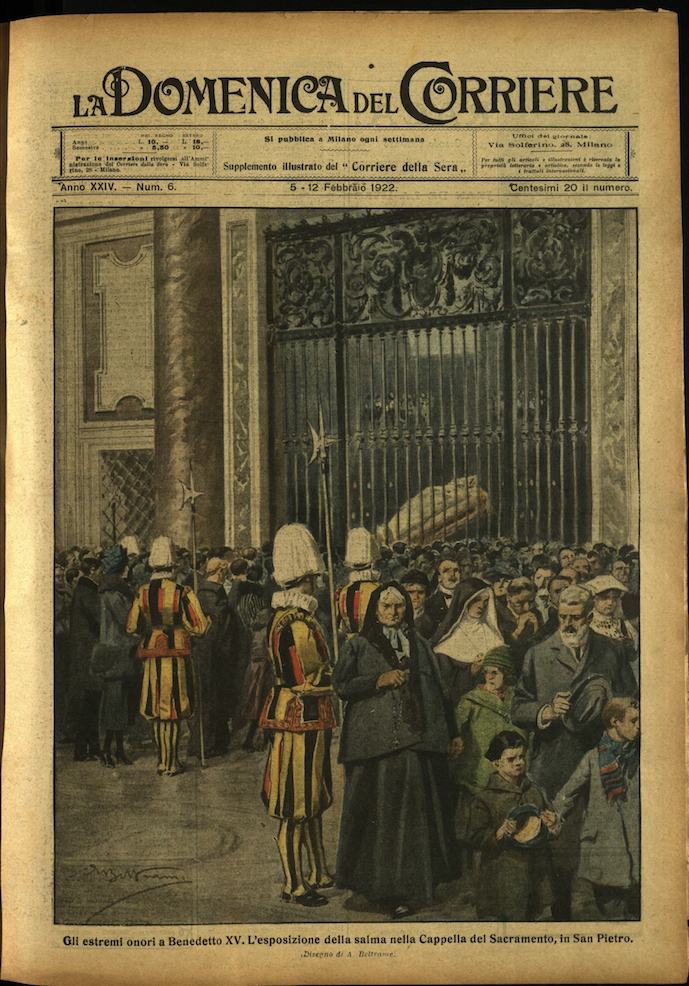 LA DOMENICA DEL CORRIERE. 5 - 12 febbraio 1922. Anno …