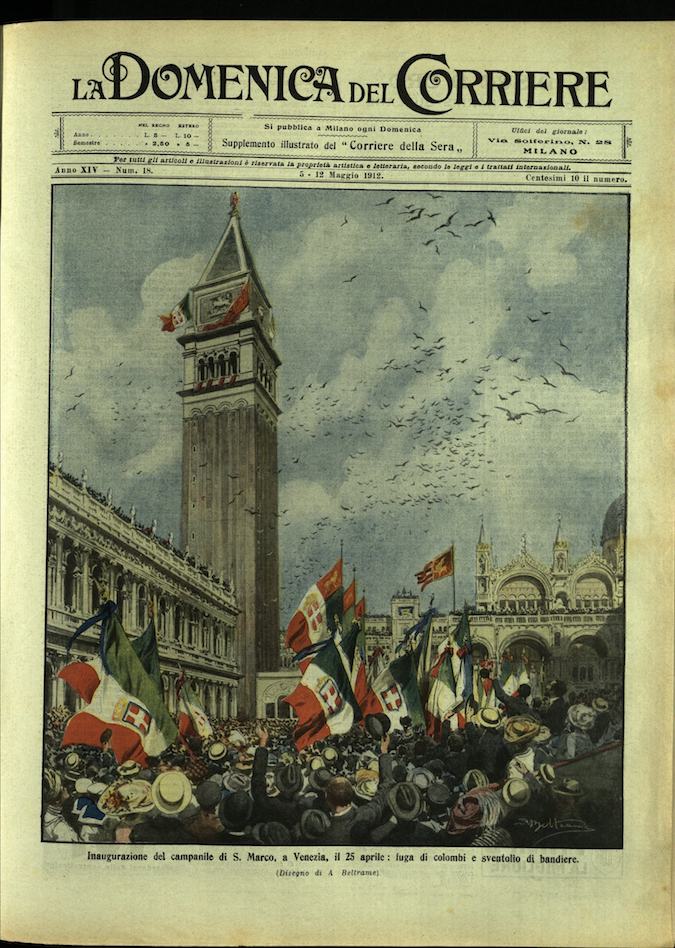 LA DOMENICA DEL CORRIERE. 5 - 12 maggio 1912. Anno …