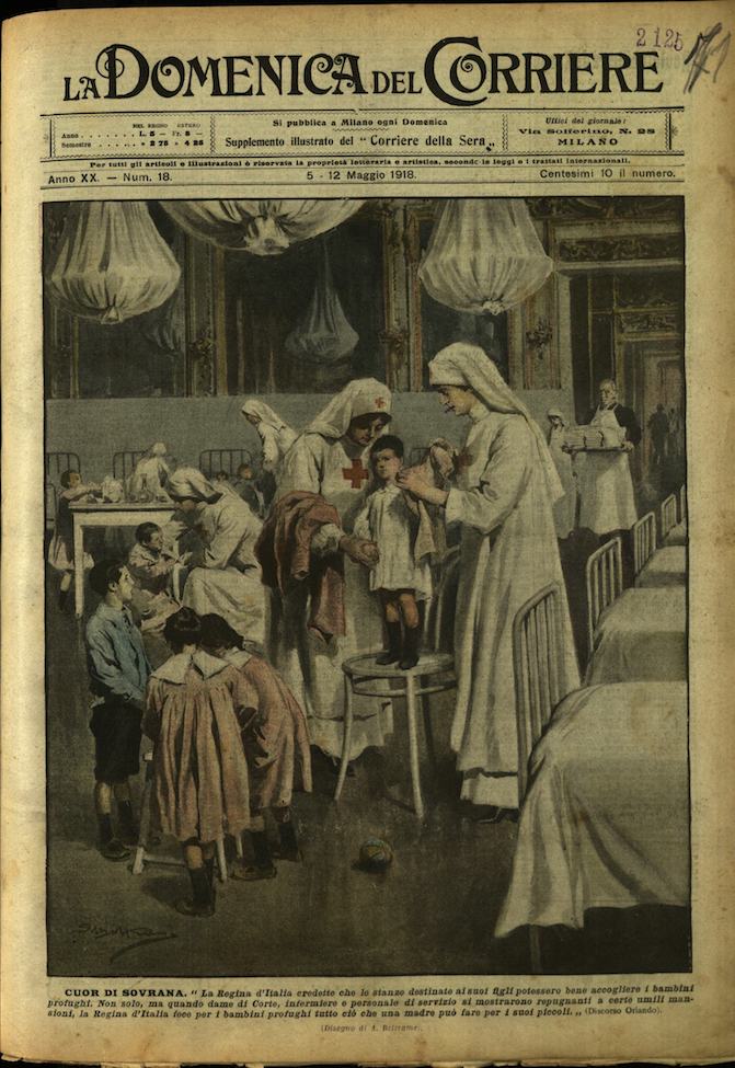 LA DOMENICA DEL CORRIERE. 5 - 12 maggio 1918. Anno …