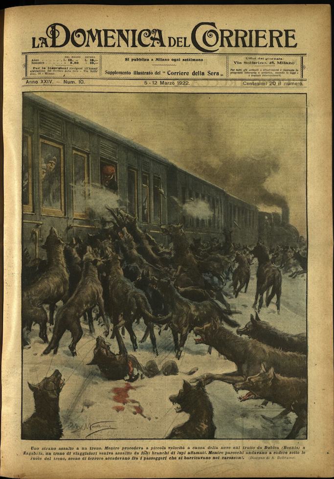 LA DOMENICA DEL CORRIERE. 5 - 12 marzo 1922. Anno …